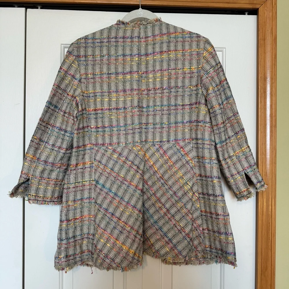 Sara‎ Campbell Long Line Blazer